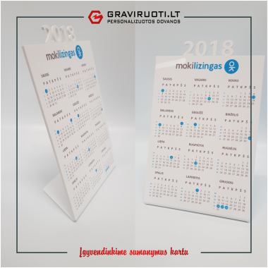 Stalinis kalendorius 2025