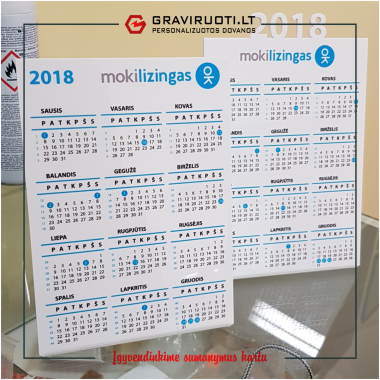 Stalinis kalendorius 2025