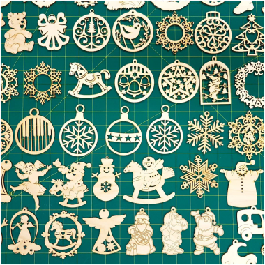 Kalėdinių žaisliukų rinkinys