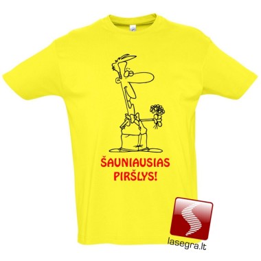 Marškinėliai "Šauniausias Piršlys"