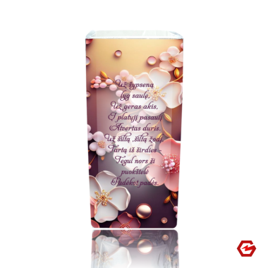 Vaza mokytojai "Violetiniai žiedai"