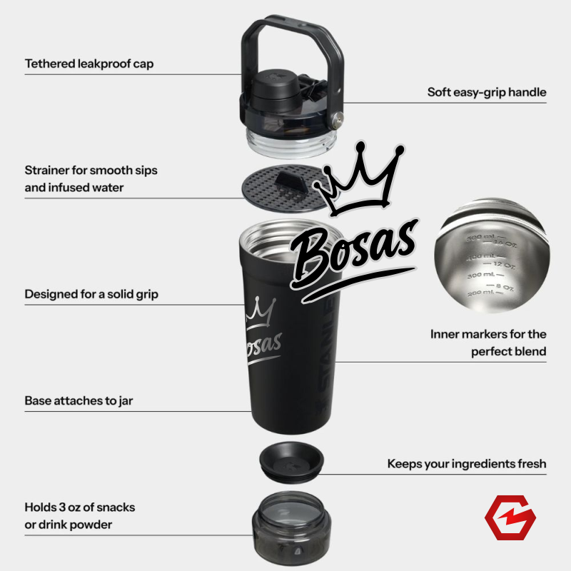 Gertuvė STANLEY Shaker „Bosas“ 