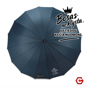 Skėtis „Bosas neklysta“
