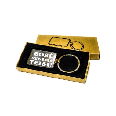 Raktų pakabukas "Bosė visada teisi"