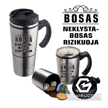 Termosinis puodelis "2in1" Bosui