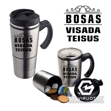 Termosinis puodelis "2in1" Bosui