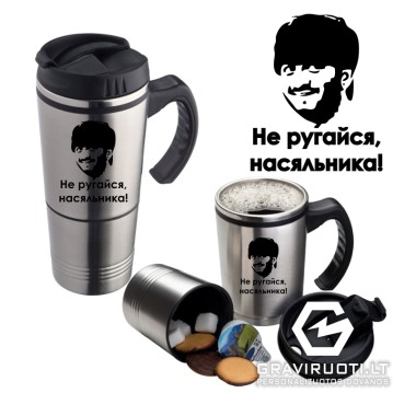 Termosinis puodelis "2in1" 