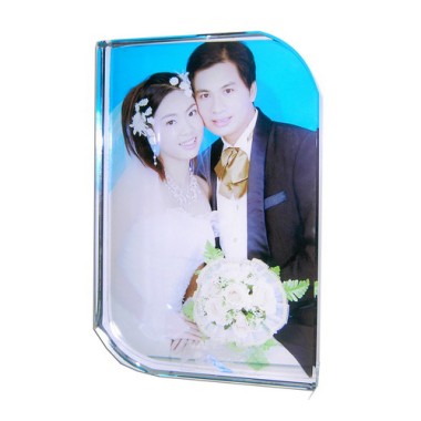 Foto kristalas 15x10 cm su Jūsų nuotrauka