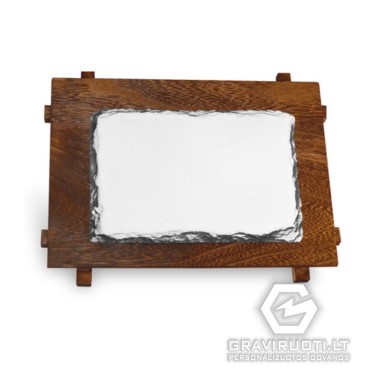 Fotoakmuo su mediniu pagrindu 16x22 cm. Su Jūsų pasirinkta nuotrauka