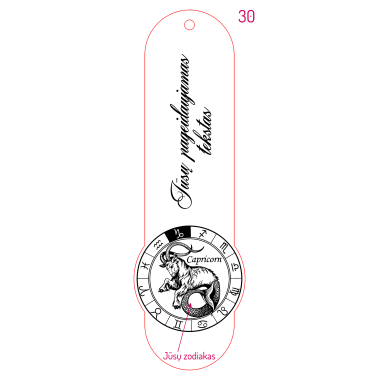 Knygų skirtukas Nr. 30