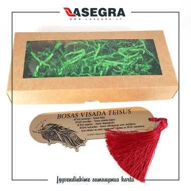 Knygų skirtukas "Personalizuotas"