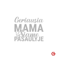 Termosinis puodelis "Geriausia mama pasaulyje"