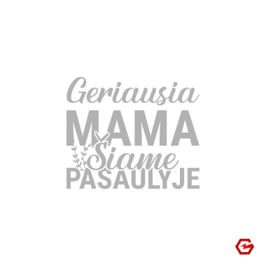 Termosinis puodelis "Geriausia mama pasaulyje"