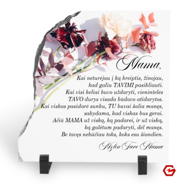 Fotoakmuo "Mama, myliu tave"