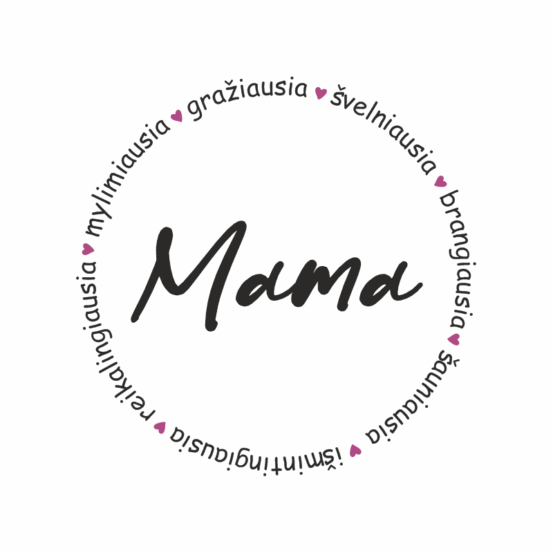 Marškinėliai "MAMA"