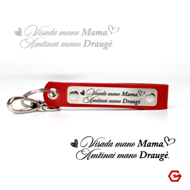 Raktų pakabukas "Visada mano mama, amžinai mano draugė"