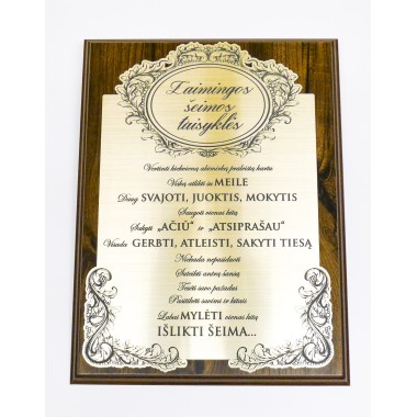 Laimingos šeimos taisyklės su nemokamu pristatymu Lietuvoje