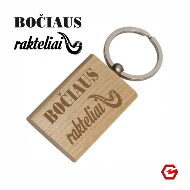 Medinis raktų pakabukas "Bočiaus rakteliai"