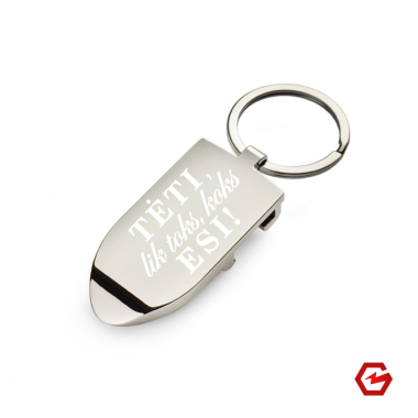 Funkcionalus raktų pakabukas "Lik koks esi"