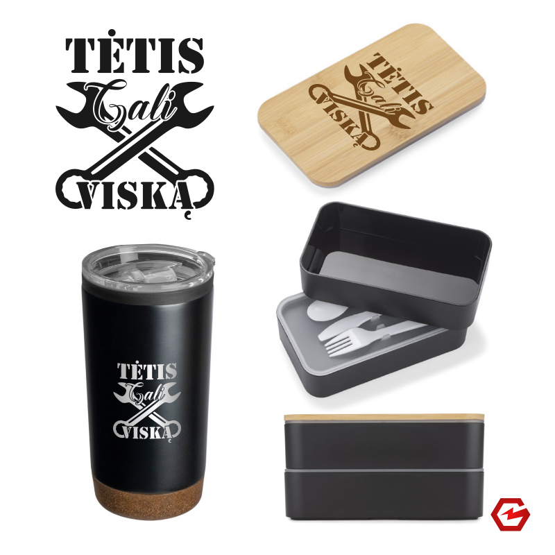 Rinkinys "Tėtis gali viską" Rinkinys "Tėtis gali viską"