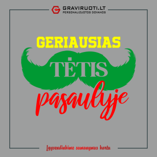 Keraminis puodelis "Geriausias tėtis pasaulyje"