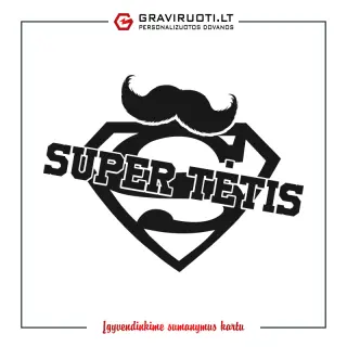  Žiebtuvėlis "Super tėtis"