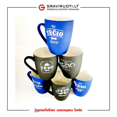 Puodelis "Tėtis - Karalius"