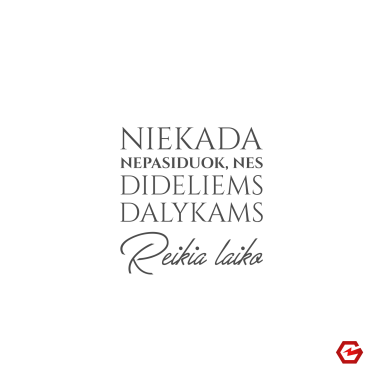 Kelioninis puodelis "Niekada nepasiduok"     