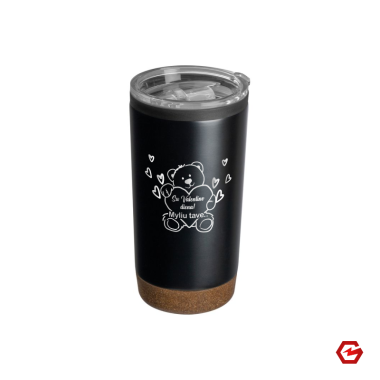 Termo puodelis "Su Valentino diena, myliu Tave" 