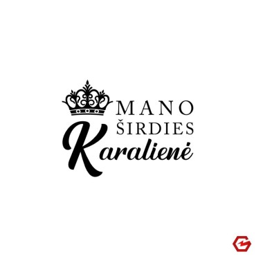 Kelioninis puodelis "Mano širdies karalienė"
