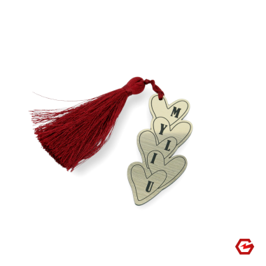 Knygų skirtukas "Myliu"