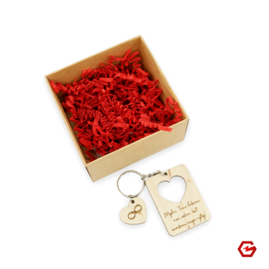 Raktų pakabukas "Myliu tave labiau"