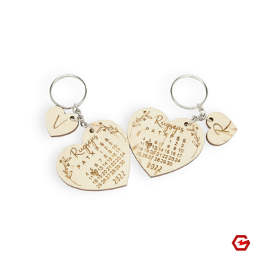 Raktų pakabukas "Meilės kalendorius"