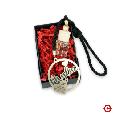 Automobilinis kvapas - pakabukas "Mylėsiu amžinai"