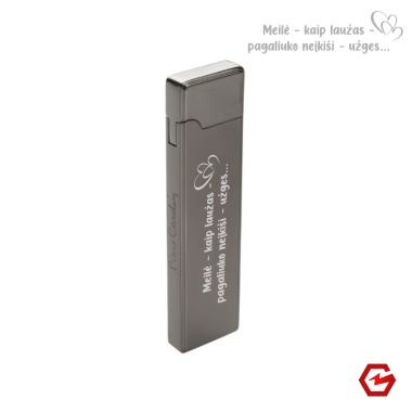 Elektrinis žiebtuvėlis Pierre Cardin "Meilė kaip laužas..."