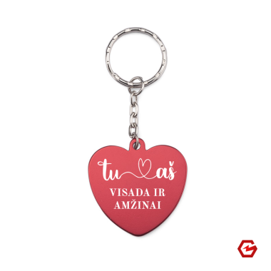 Raktų pakabukas "TU IR AŠ"