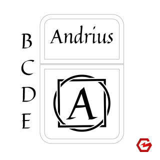 Graviruotas žiebtuvėlis su vardu