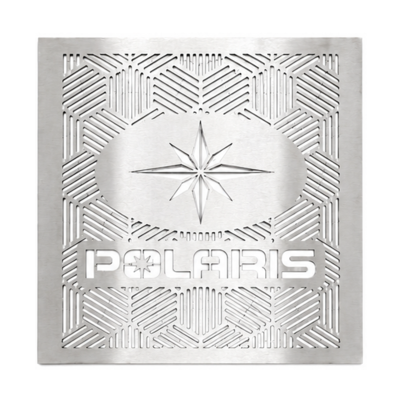 Nerūdijančio plieno iškaba (0,2x50x50 cm)