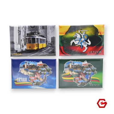 Magnetukas su Lietuvos simbolika 