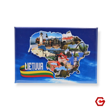 Magnetukas „Lietuva ir trispalvė“