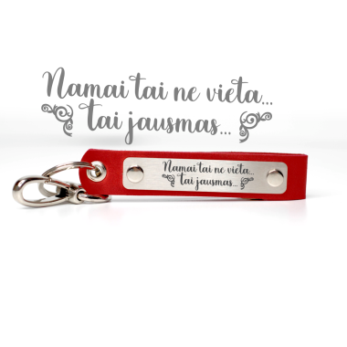 Raktų pakabukas "Namai"