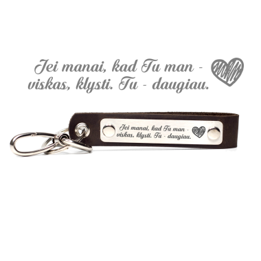 Raktų pakabukas "Tu-daugiau"