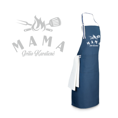Prijuostė MAMA GRILIO KARALIENĖ