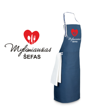 Prijuostė MYLIMIAUSIAS ŠEFAS