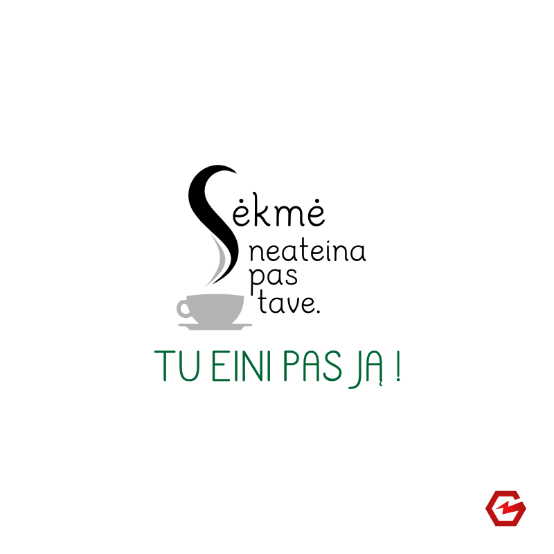 Termosinis puodelis "Sėkmė"