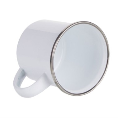 Metalinis puodelis su spauda