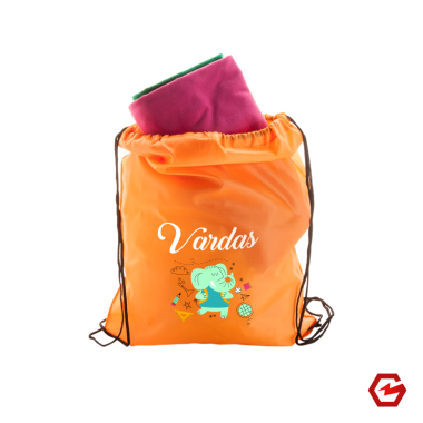 Kuprinėlė su vardu "Drambliukas"