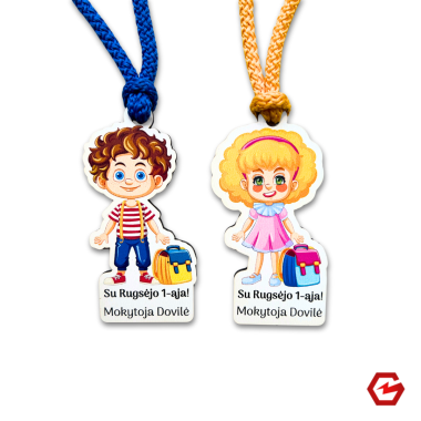 Medinis medalis " Su Rugsėjo 1-ąja!"