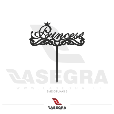 Smeigtukas tortui PRINCESĖ