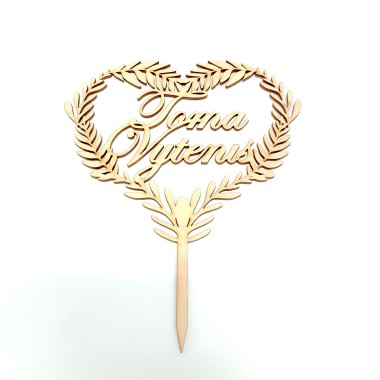 Smeigtukas tortui su vardais